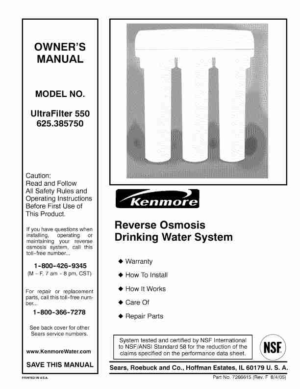 Kenmore Water Dispenser 625_38575-page_pdf
